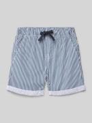 Sweatshorts met tunnelkoord