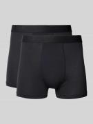Boxershort met elastische band met label