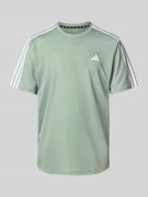 T-shirt met labelprint