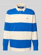 Sweatshirt met polokraag, model 'RUGGER'