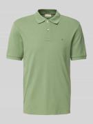 Regular fit poloshirt met labelstitching