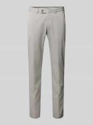 Pantalon met paspelzakken, model 'Tarent'