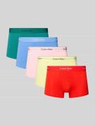 Boxershort met elastische band met logo in een set van 5 stuks