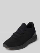 Sneakers met labelstitching