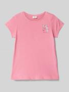 Regular fit T-shirt van puur katoen