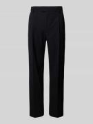 Slim fit pantalon met structuurmotief, model 'Theodor'