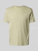 T-shirt met labelprint, model 'Dero'