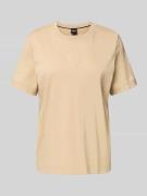 T-shirt met labelstitching, model 'ECOSA'