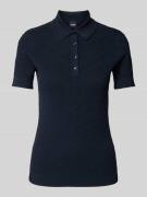 Poloshirt met korte knoopsluiting, model 'Fointa'