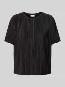 Regular fit T-shirt met plissé