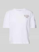 T-shirt met motiefprint