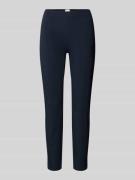 Korte stoffen broek met stretch, model 'Sabrina'