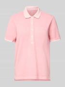 Poloshirt met korte knoopsluiting