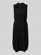 Knielange jurk van lyocellmix