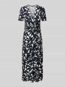 Maxi-jurk met knoopdetail