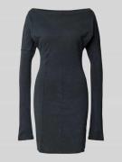 Mini-jurk met boothals, model 'Robin'