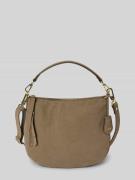 Handtas met labelapplicatie, model 'JUNA'