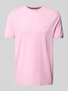T-shirt met labelstitching
