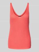 Regular fit tanktop in gebreide look, model 'NEWLEX'