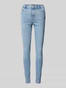 Skinny fit jeans van katoenmix, model 'DANA'