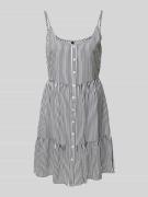 Loose fit jurk in A-lijn van puur viscose, model 'BUMPY'