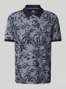 Slim fit poloshirt met logostitching