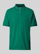 Poloshirt met labelstitching
