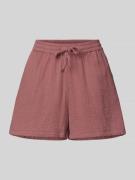 Regular fit korte broek van puur katoen