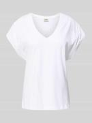 T-shirt met V-hals