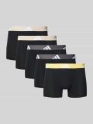 Boxershort met elastische band met logo in een set van 5 stuks