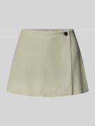 Korte regular fit rok met elastische band, model 'CARO'