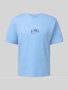 T-shirt met labelprint