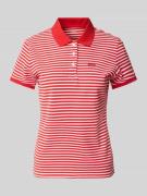 Poloshirt met labelstitching
