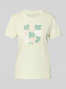 Regular fit T-shirt van puur katoen