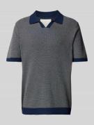 Relaxed fit poloshirt met labeldetail, model 'CEASTON'