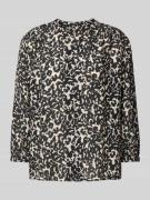 Regular fit blouse in kreuklook, model 'Famelia'
