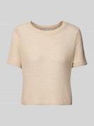 Regular fit pullover met ronde hals, model 'SUNNY'
