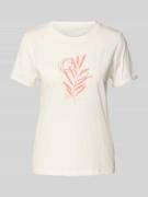 Regular fit T-shirt van puur katoen