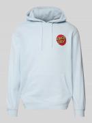 Hoodie met labelprint