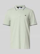 Regular fit poloshirt met logostitching