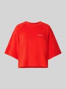 T-shirt met statementstitching