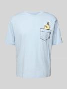 Loose fit T-shirt met ronde hals