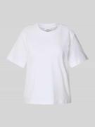 Regular fit T-shirt van puur katoen