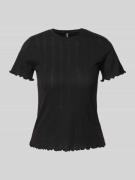 Regular fit T-shirt van katoenmix, model 'FIA'