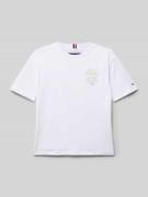 T-shirt met statementprint