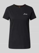 T-shirt met ronde hals, model 'Elogo'