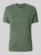 T-shirt met badstof