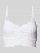 Bustier met kant en verstelbare bandjes