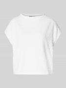 T-shirt in gebreide look, model 'Kennie'