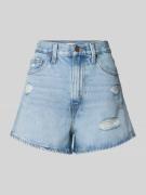 Korte mom fit jeans in 5-pocketmodel